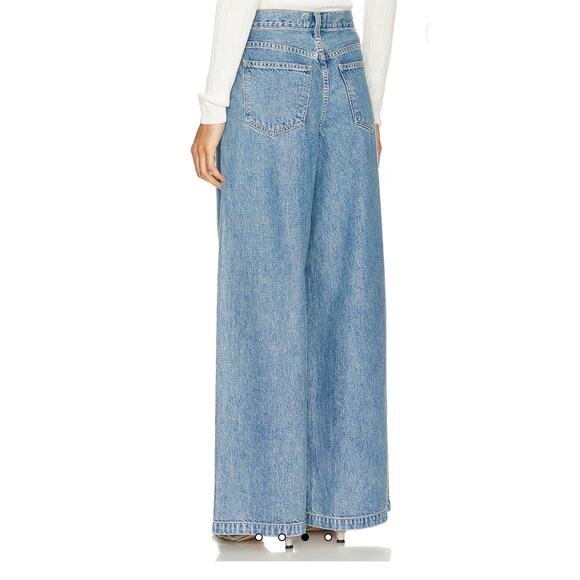 AGOLDE Ellis Trouser Wide Leg Jeans in Baffle 27 - Picture 3 of 4